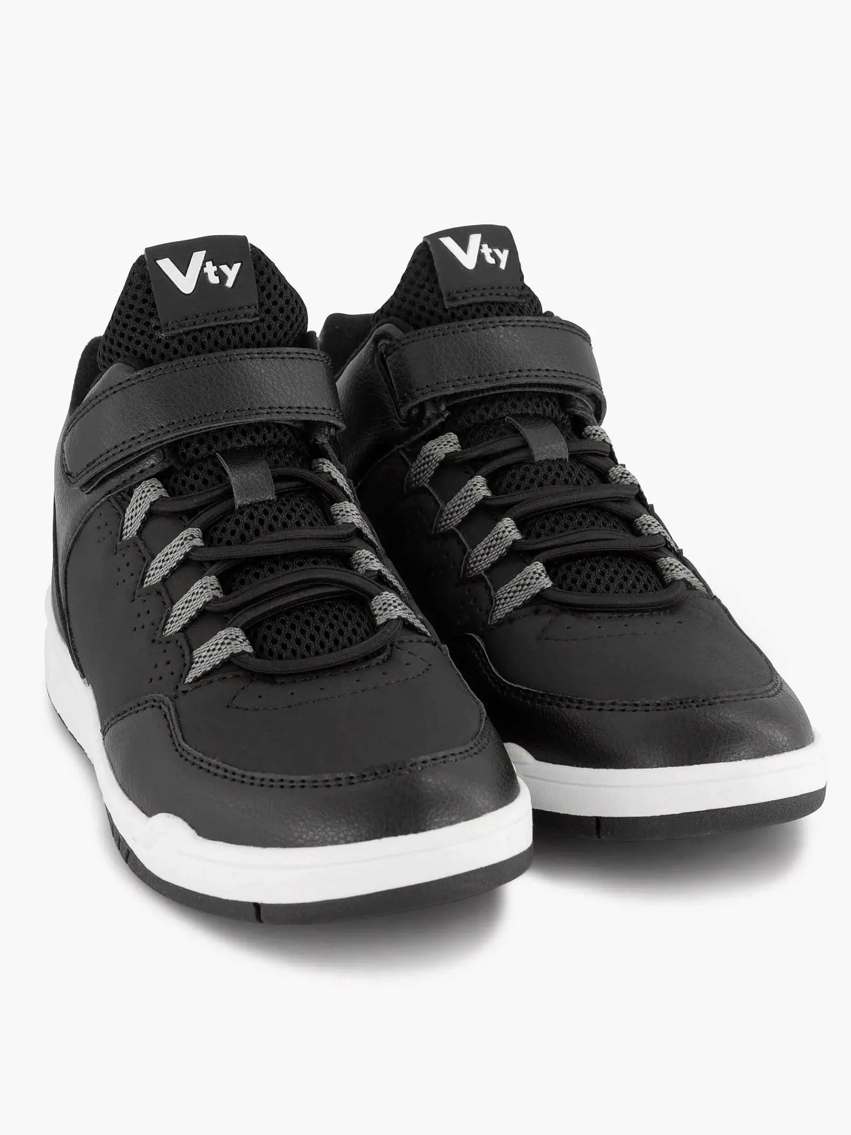 Vty Jongensschoenen-Zwarte Sneaker