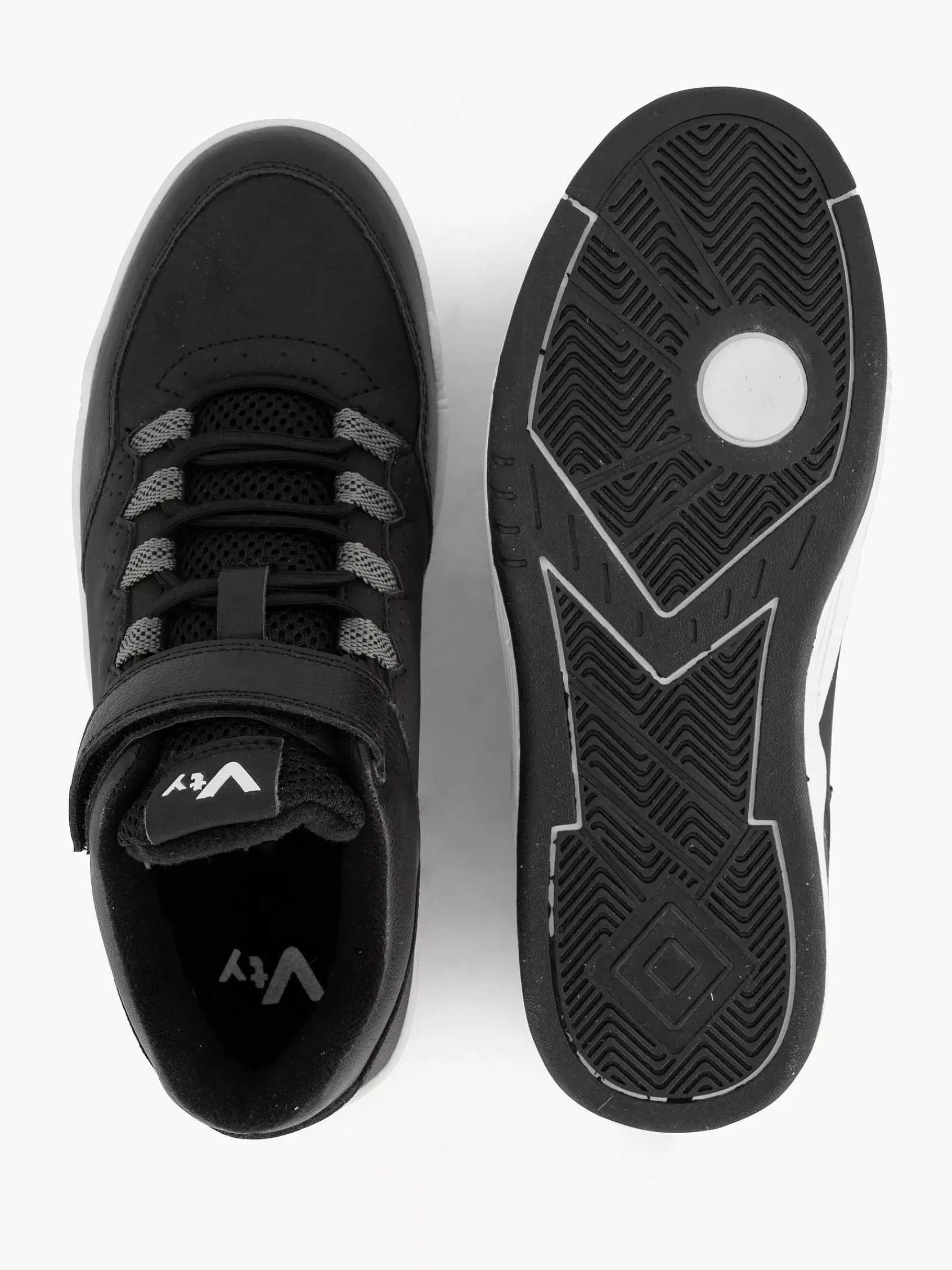 Vty Jongensschoenen-Zwarte Sneaker