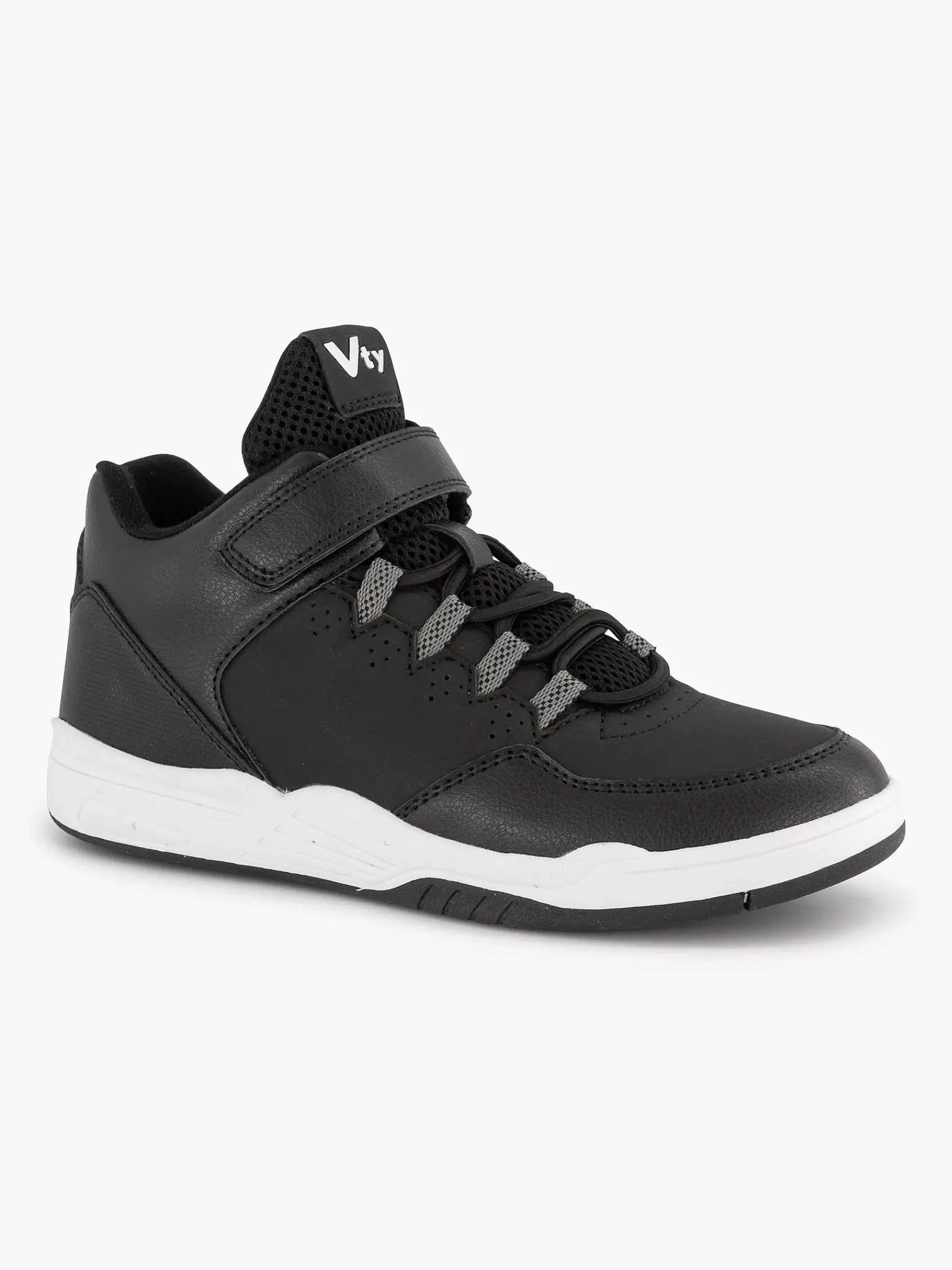 Vty Jongensschoenen-Zwarte Sneaker