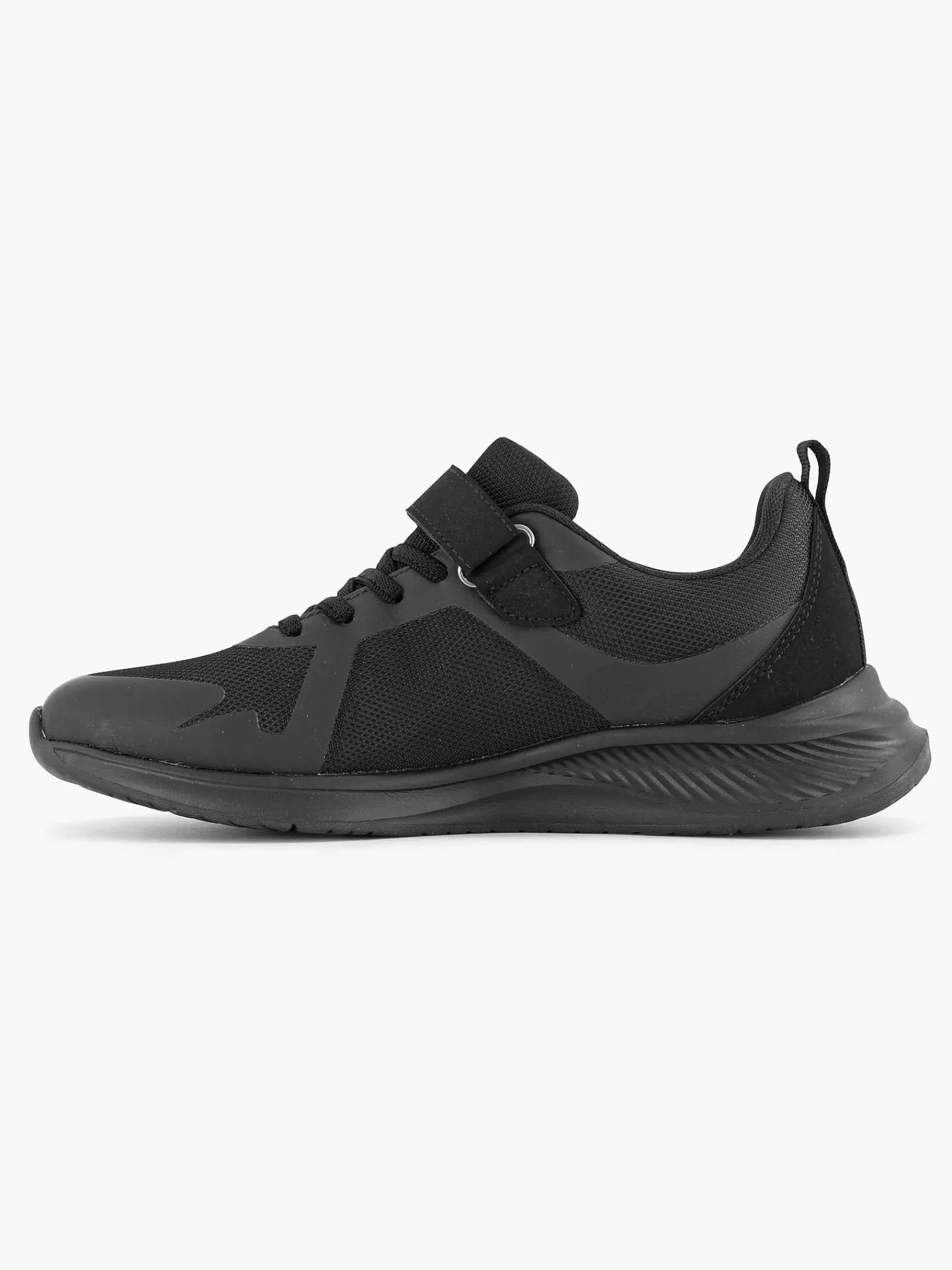 Vty Jongensschoenen-Zwarte Sneaker