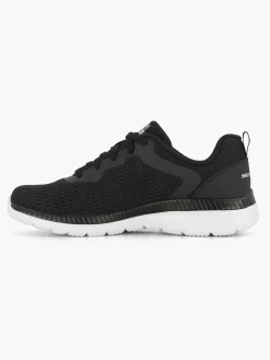 Skechers Sneakers-Zwarte Sneaker Memory Foam