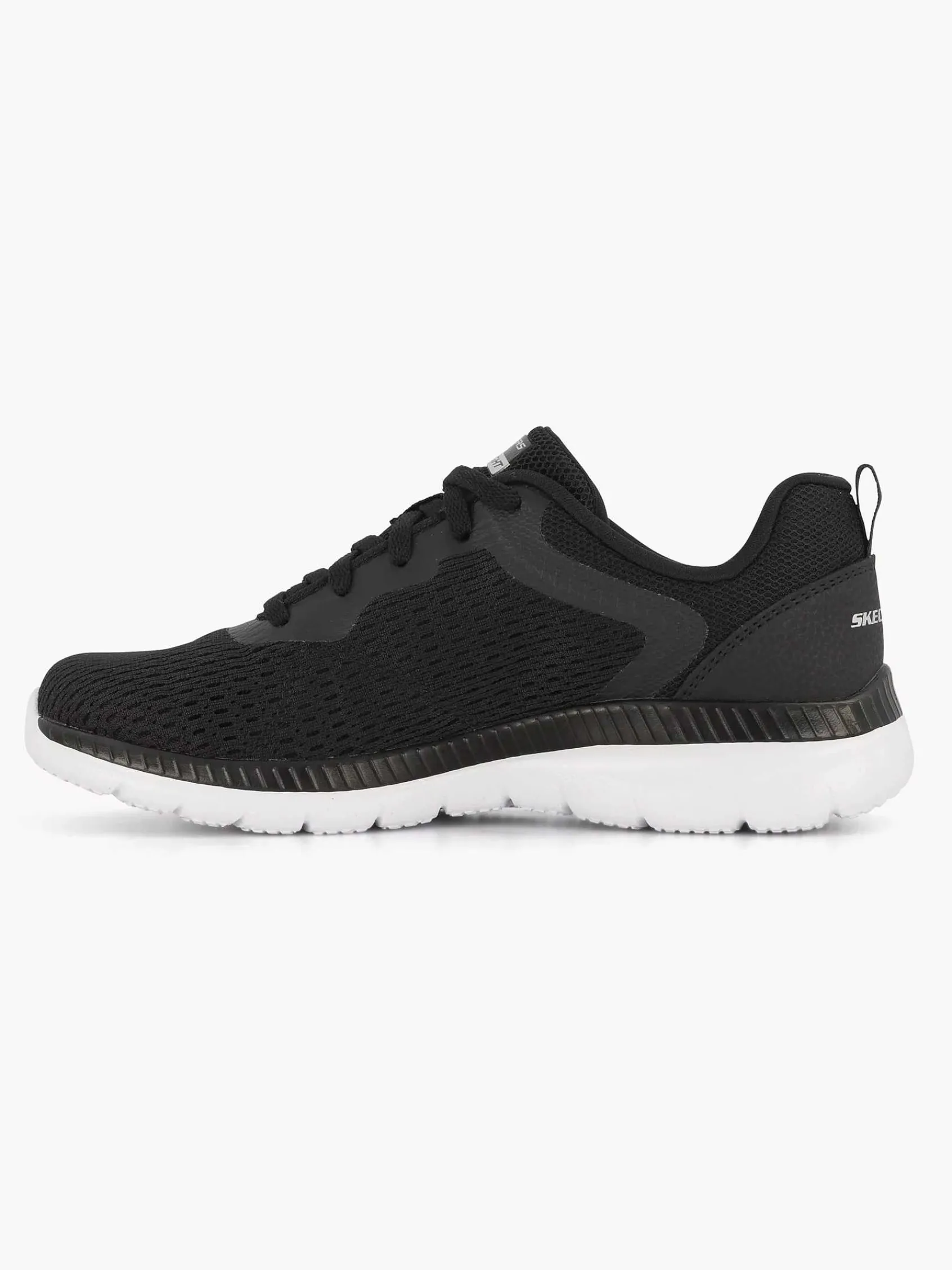 Skechers Sneakers-Zwarte Sneaker Memory Foam