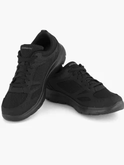 Skechers Sneakers-Zwarte Sneaker Memory Foam