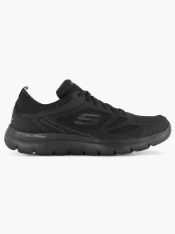 Skechers Sneakers-Zwarte Sneaker Memory Foam
