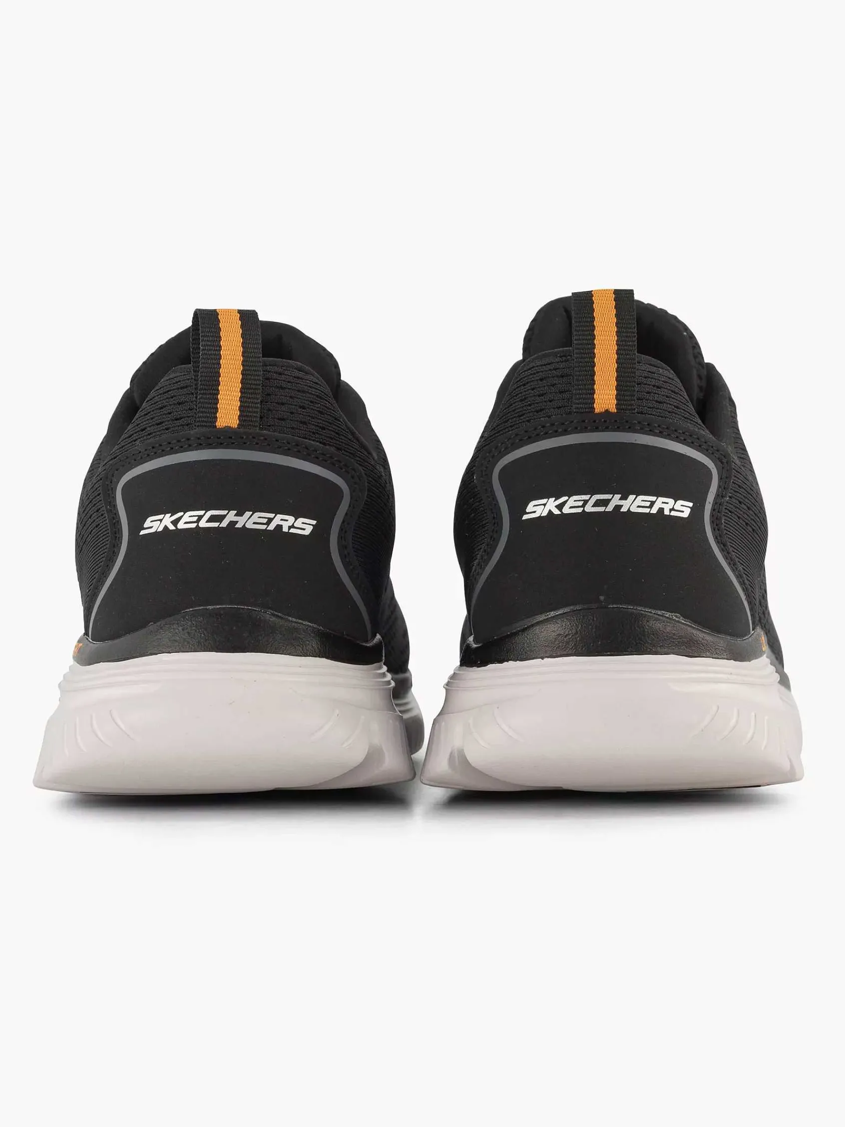 Skechers Sneakers-Zwarte Sneaker Memory Foam