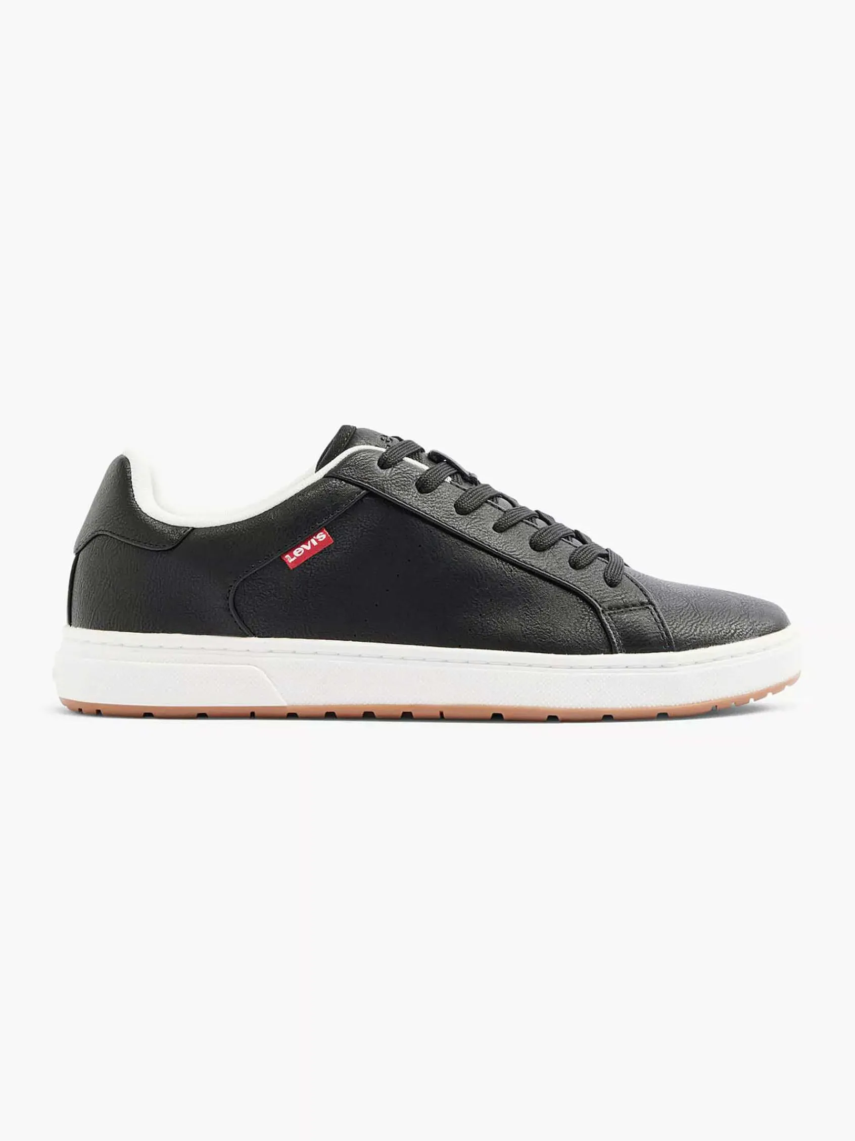 Levis Sneakers-Zwarte Sneaker Piper