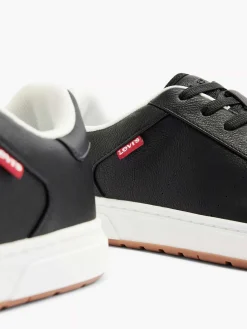 Levis Sneakers-Zwarte Sneaker Piper