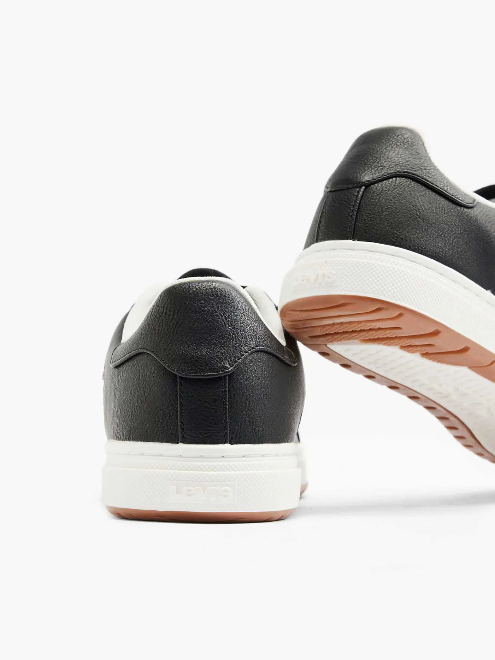 Levis Sneakers-Zwarte Sneaker Piper