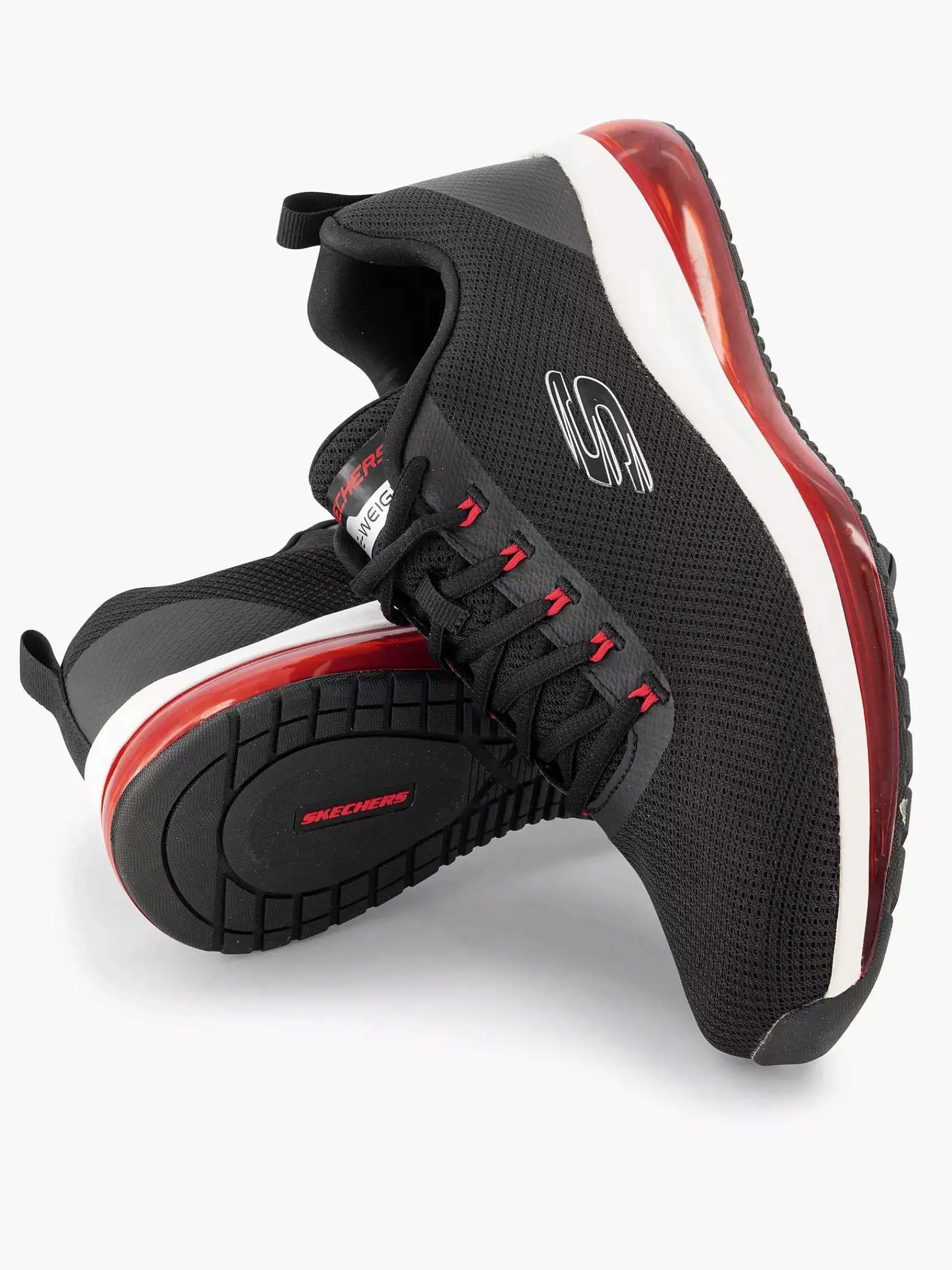 Skechers Sneakers-Zwarte Solair - Rylan