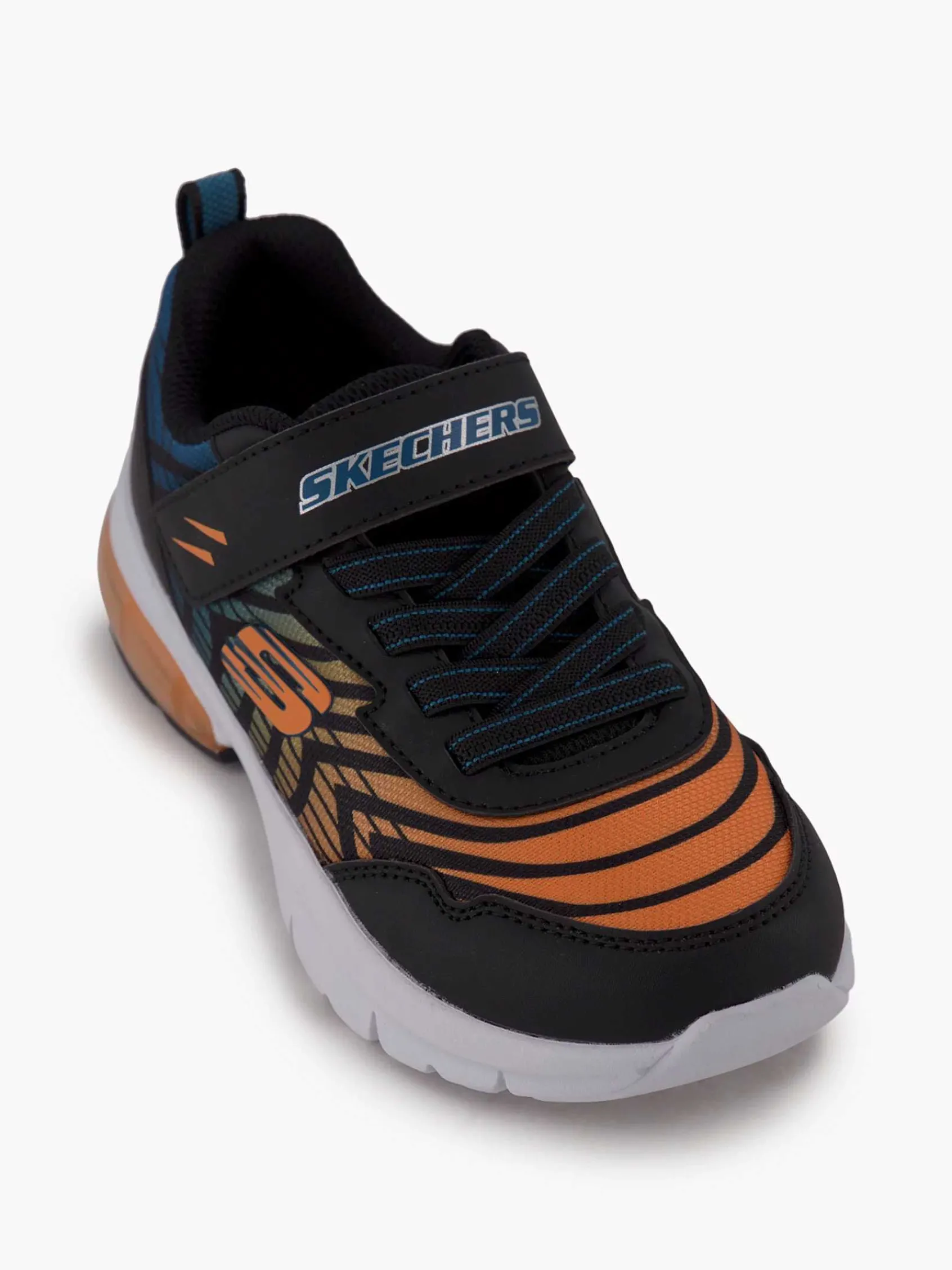 Skechers Jongensschoenen-Zwarte Stride Flex