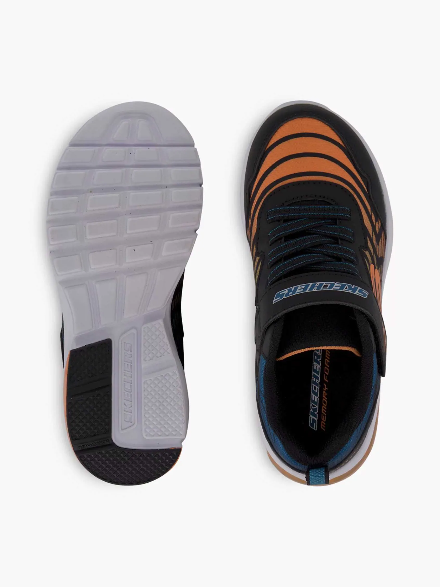 Skechers Jongensschoenen-Zwarte Stride Flex