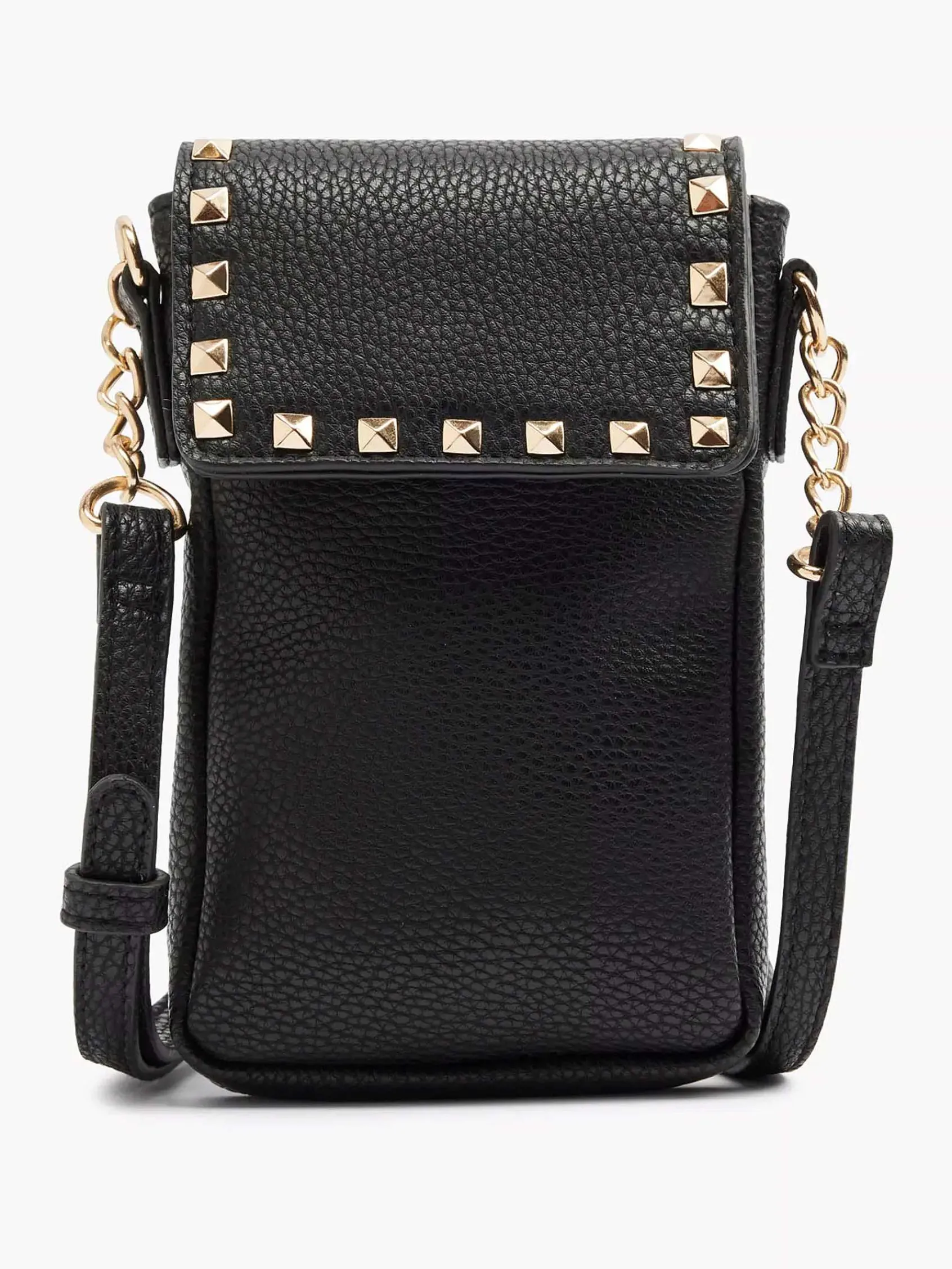 Oxmox Online Exclusive Accessoires-Zwarte Telefoontas Studs