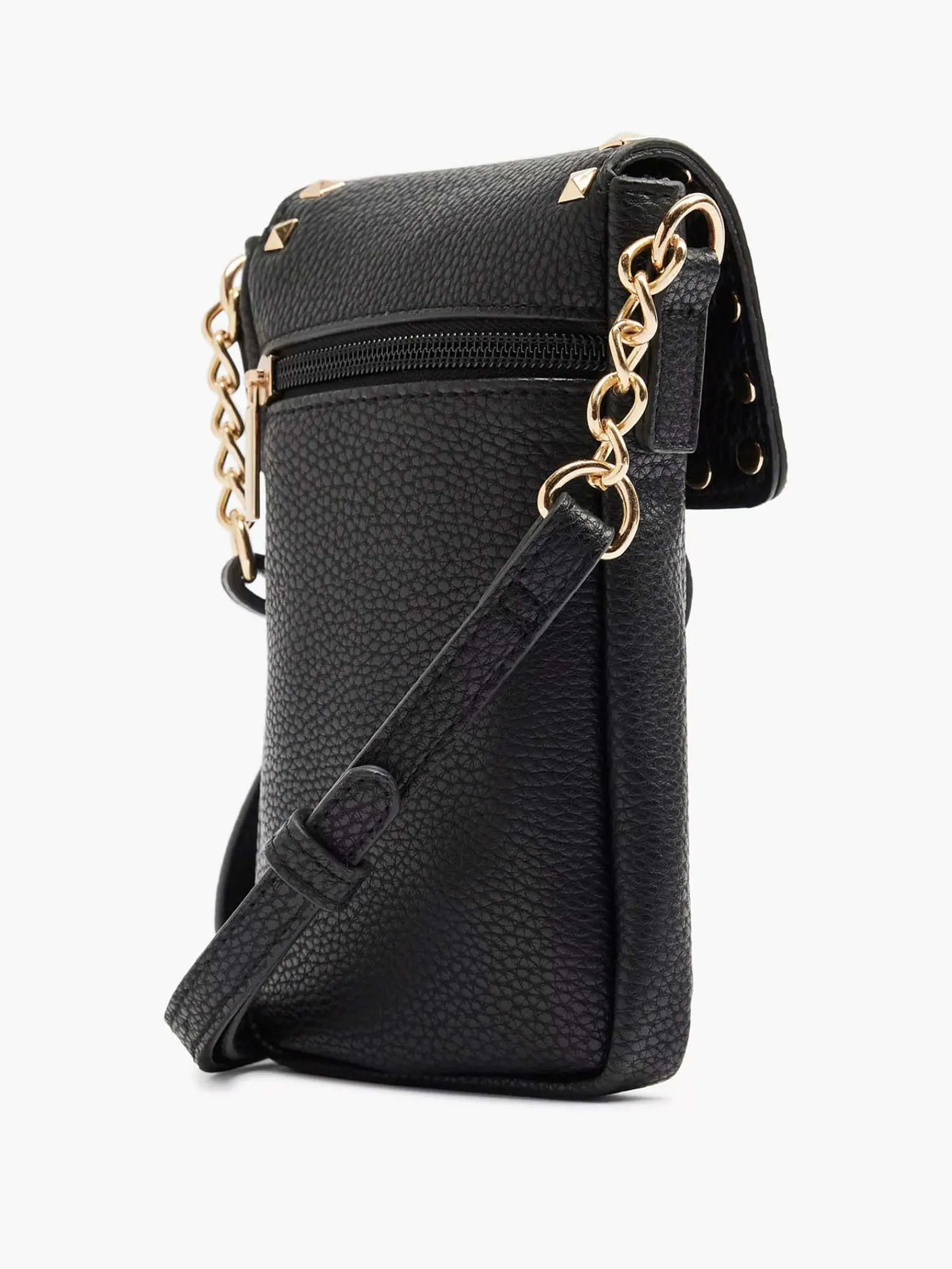 Oxmox Online Exclusive Accessoires-Zwarte Telefoontas Studs