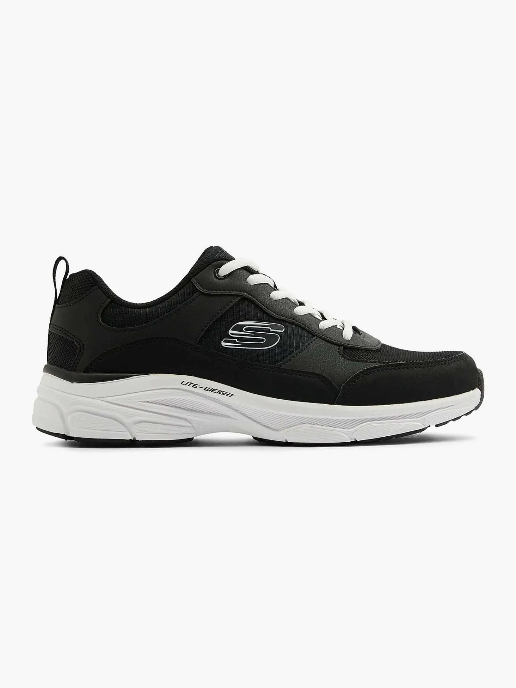 Skechers Sneakers-Zwarte Varnet - Mick