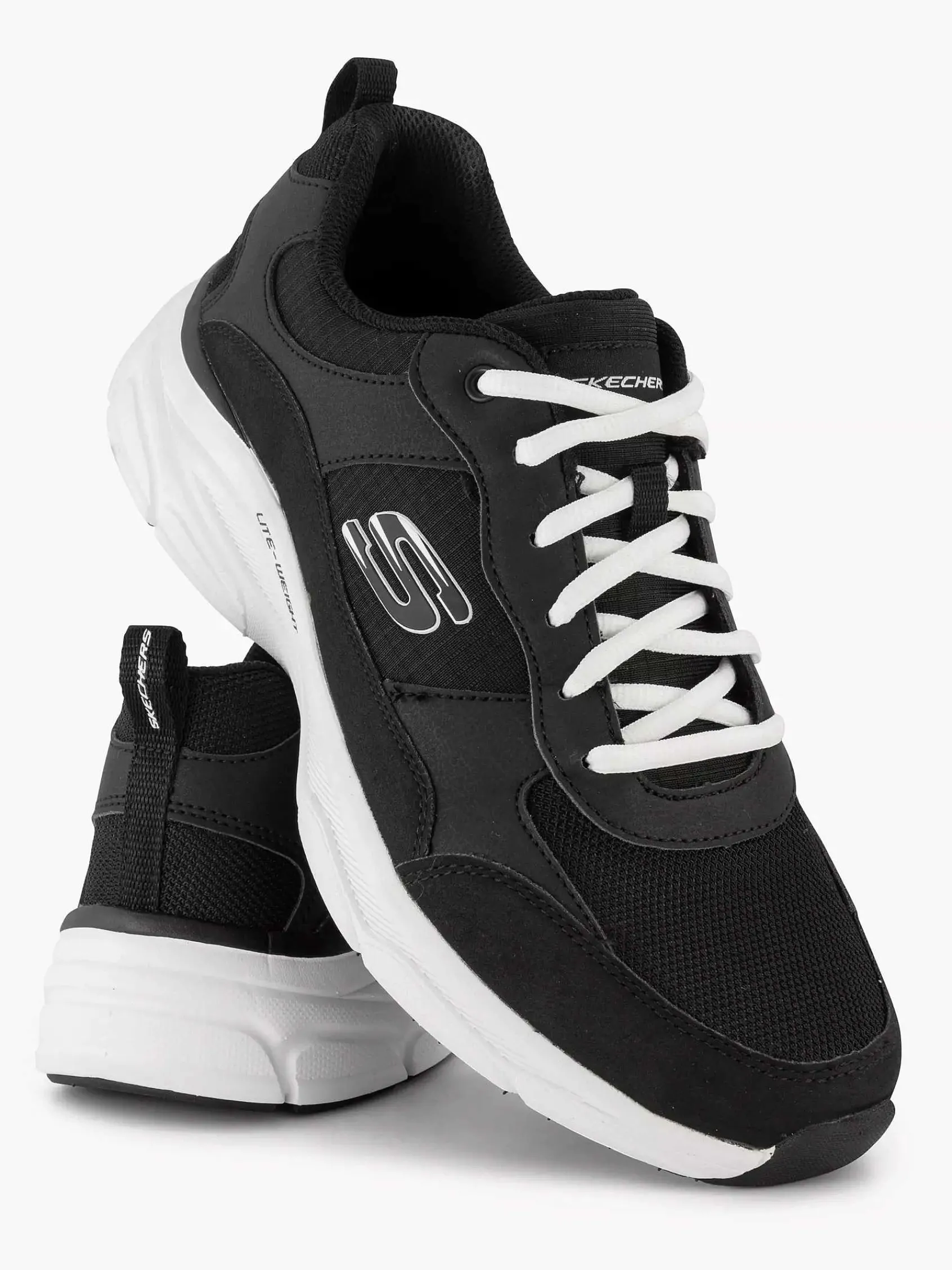 Skechers Sneakers-Zwarte Varnet - Mick
