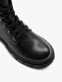 Esprit Jongensschoenen-Zwarte Veterboot