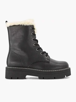 Oxmox Babyschoenen-Zwarte Veterboot