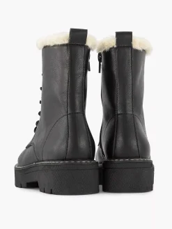 Oxmox Babyschoenen-Zwarte Veterboot