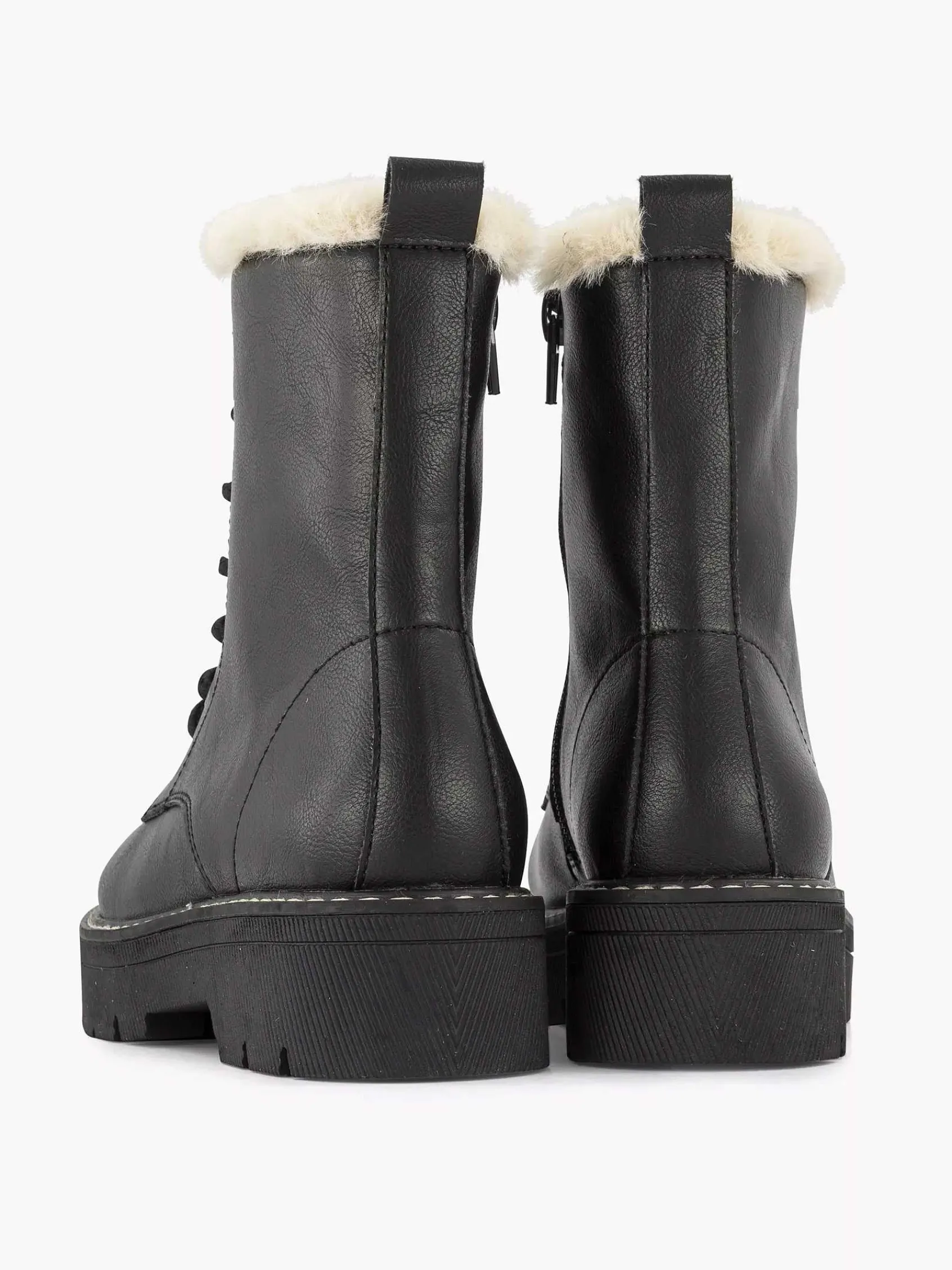 Oxmox Babyschoenen-Zwarte Veterboot
