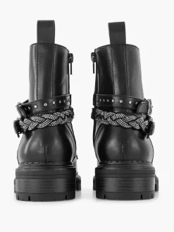 Graceland Enkellaarzen & Boots-Zwarte Veterboot