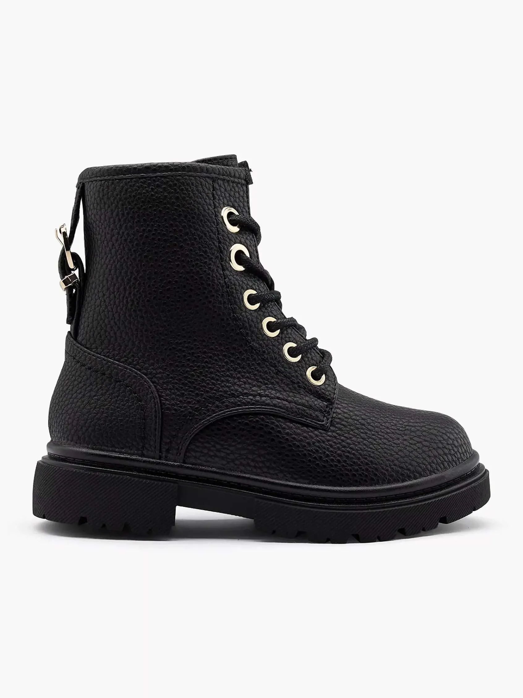 Oxmox Jongensschoenen-Zwarte Veterboot