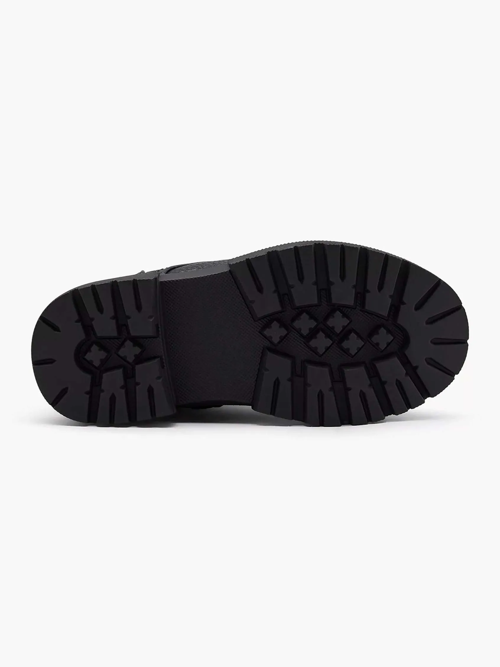 Oxmox Jongensschoenen-Zwarte Veterboot