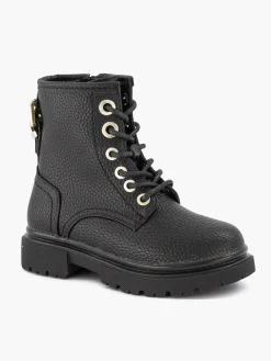 Oxmox Jongensschoenen-Zwarte Veterboot