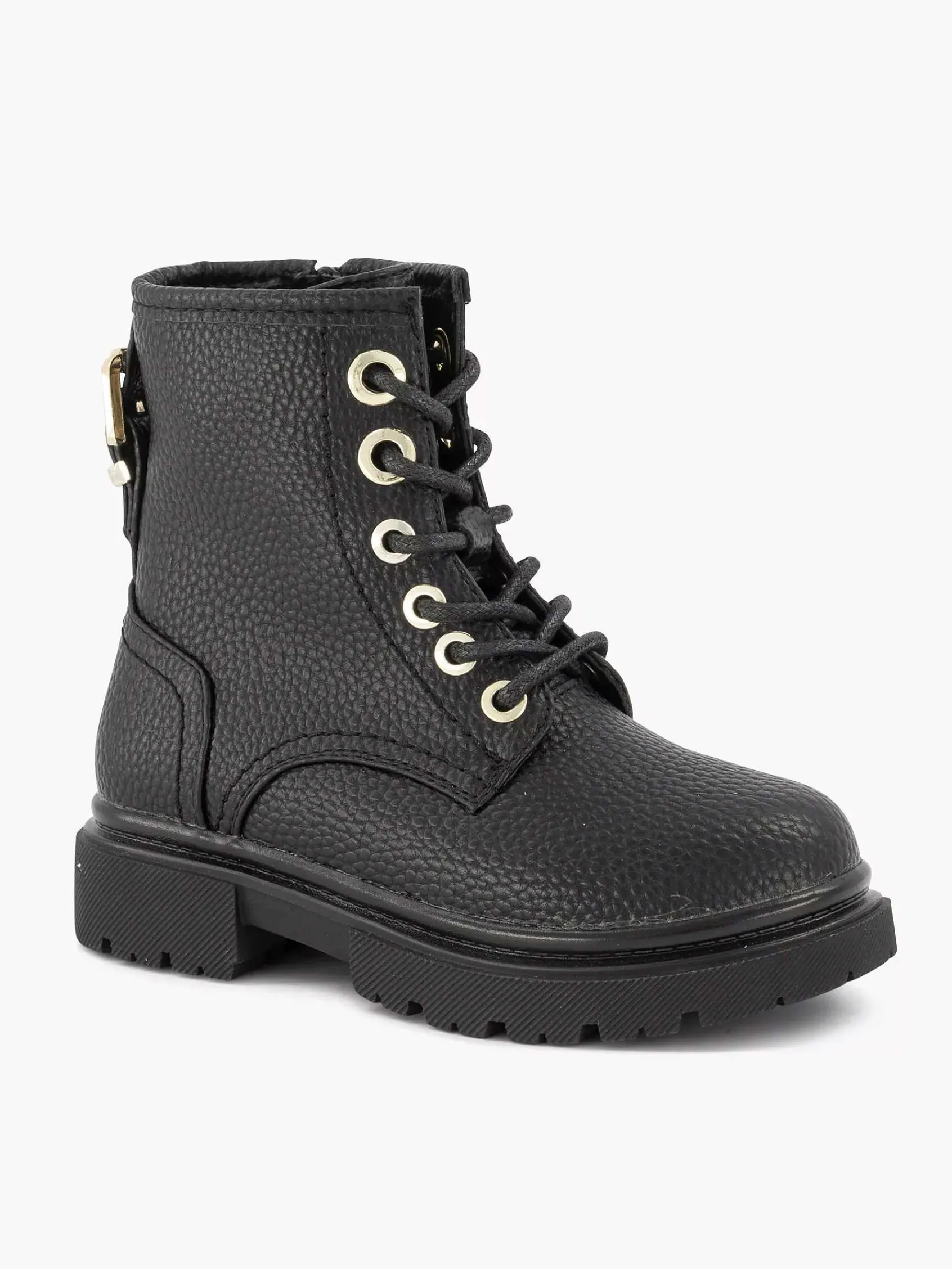 Oxmox Jongensschoenen-Zwarte Veterboot