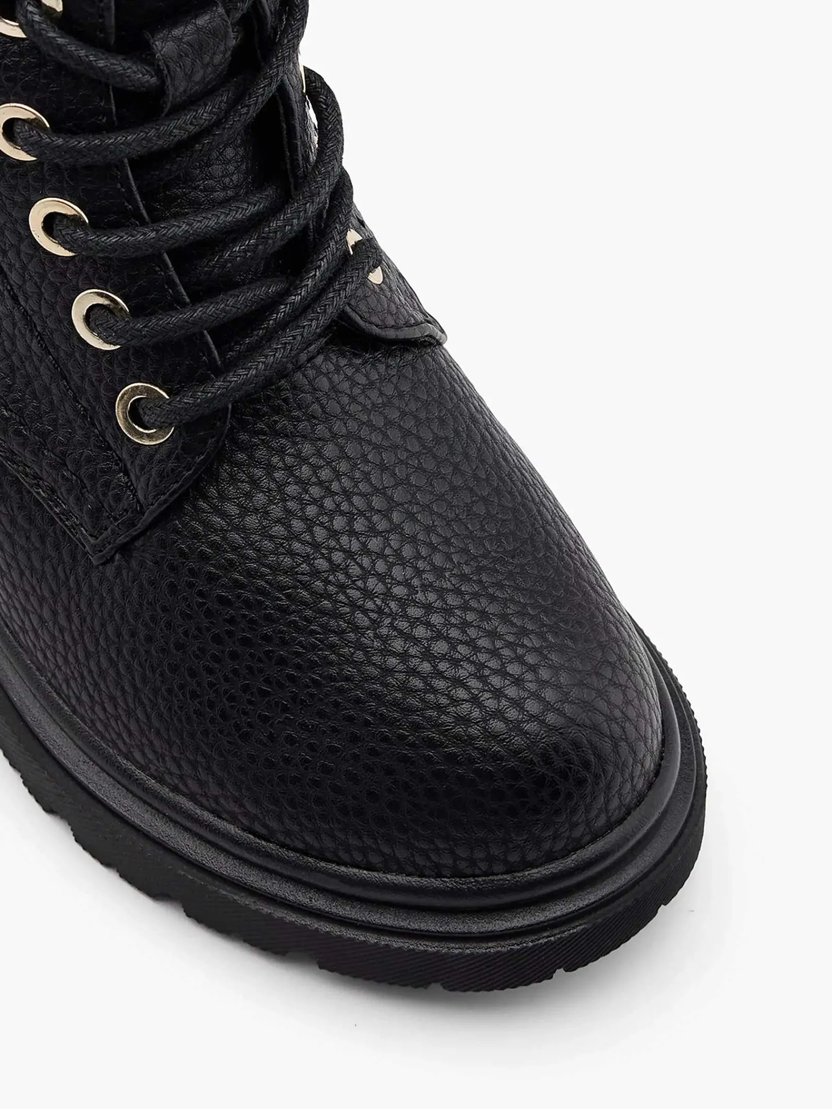 Oxmox Jongensschoenen-Zwarte Veterboot