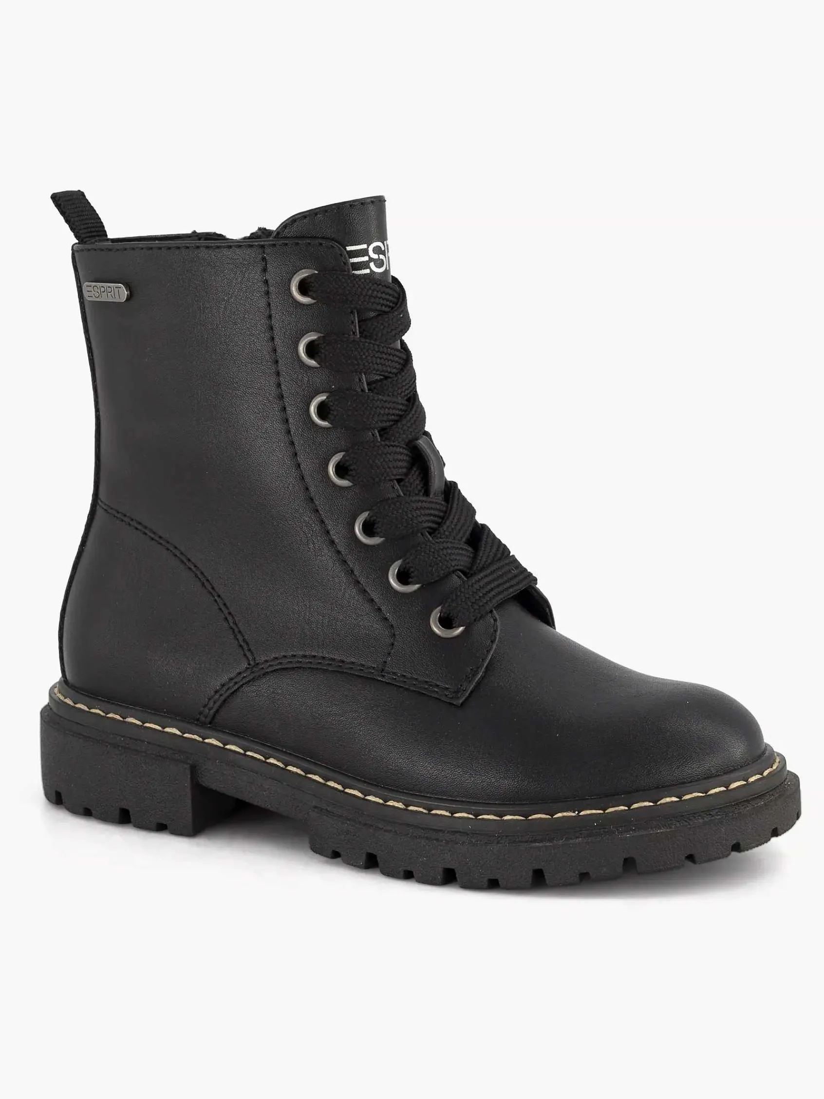 Esprit Babyschoenen-Zwarte Veterboot