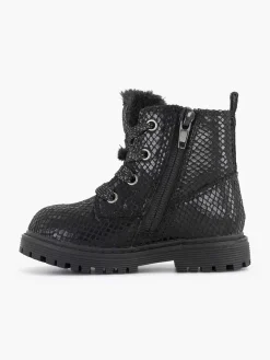Graceland Babyschoenen-Zwarte Veterboot