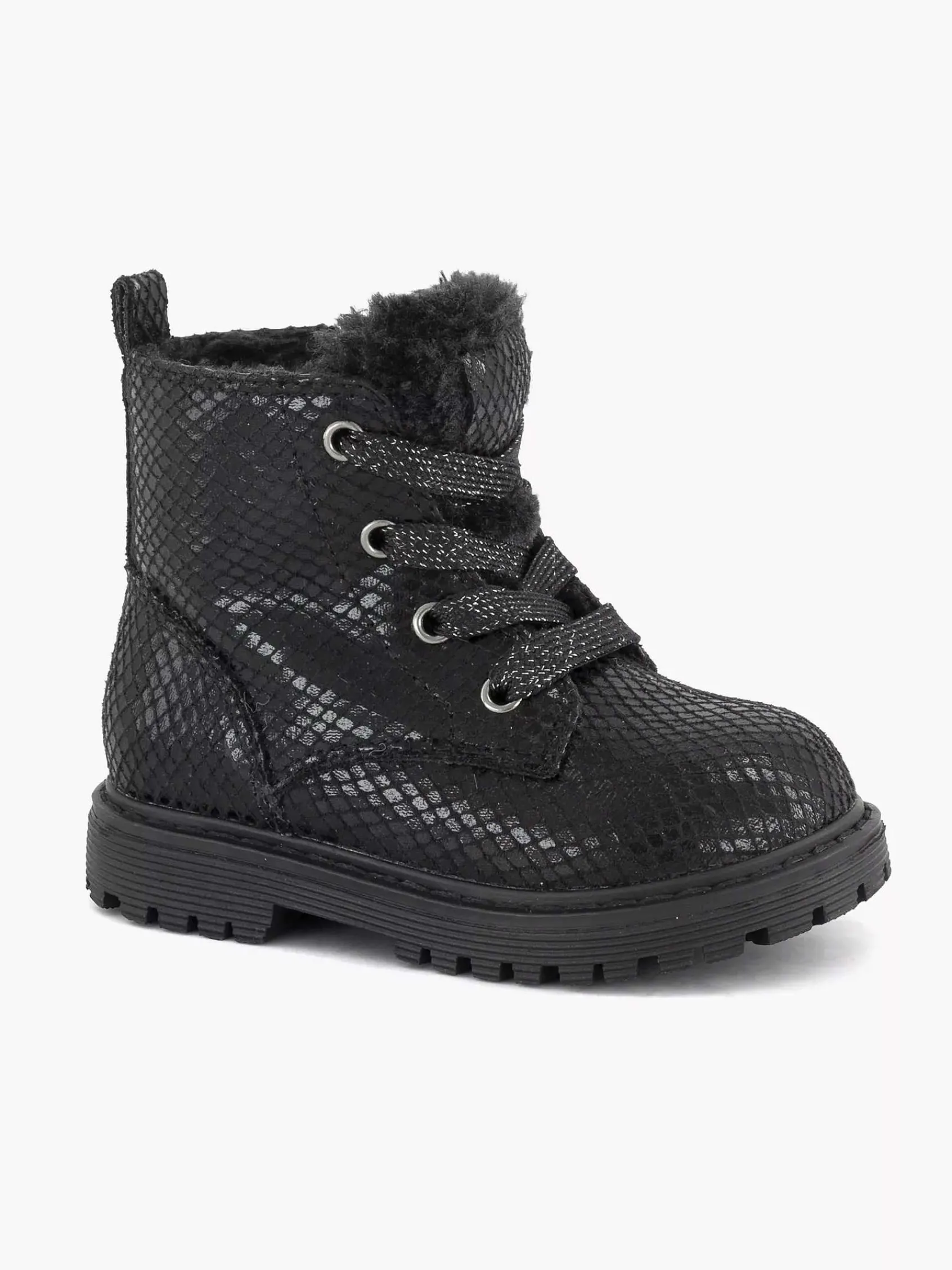 Graceland Babyschoenen-Zwarte Veterboot