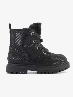 Graceland Babyschoenen-Zwarte Veterboot