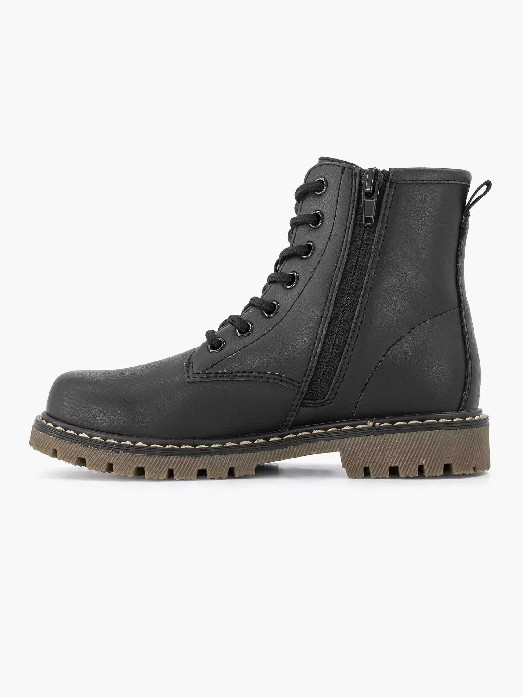 Graceland Babyschoenen-Zwarte Veterboot