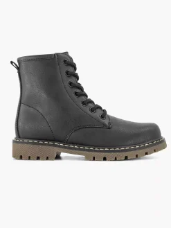 Graceland Babyschoenen-Zwarte Veterboot