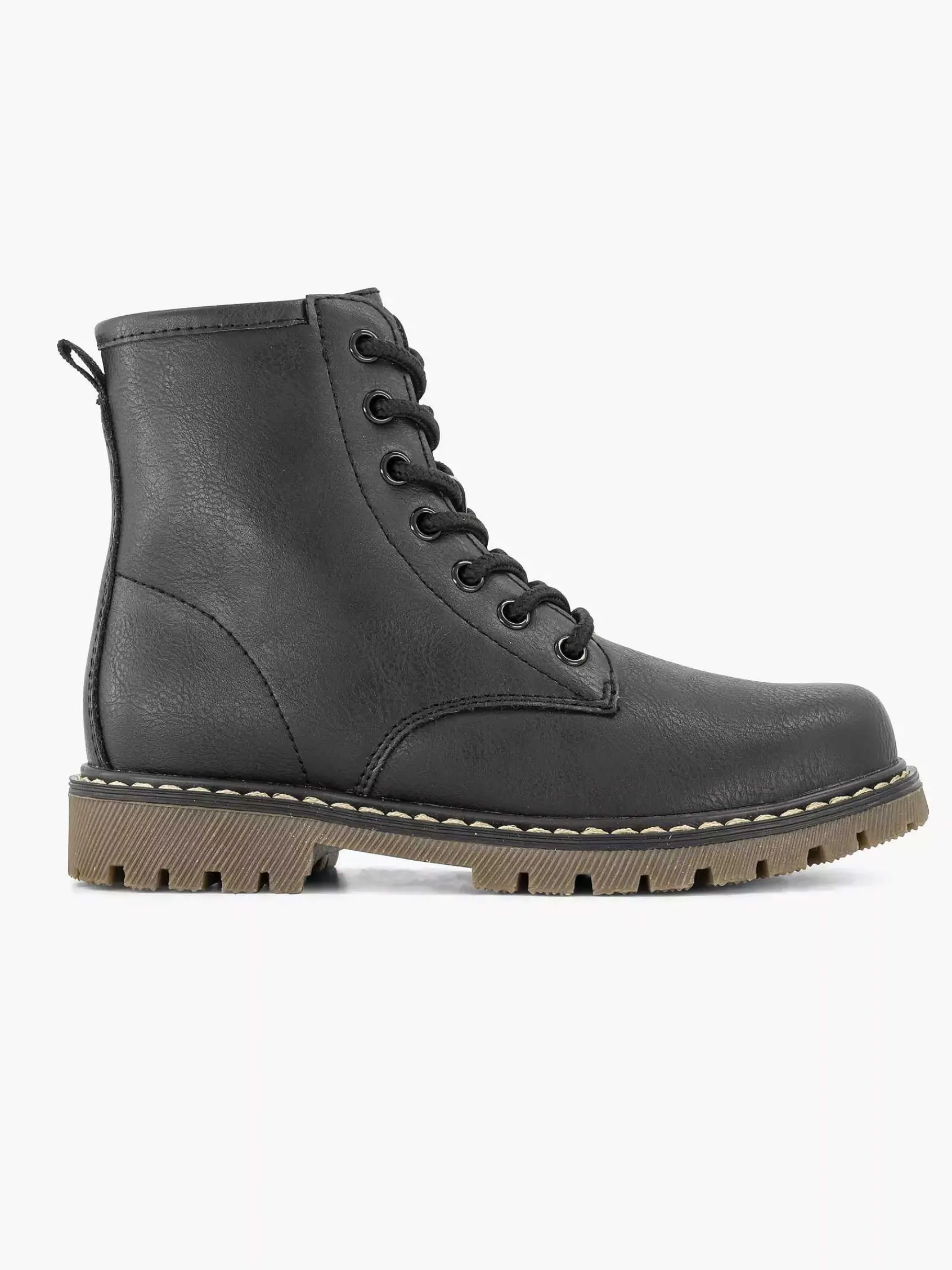 Graceland Babyschoenen-Zwarte Veterboot