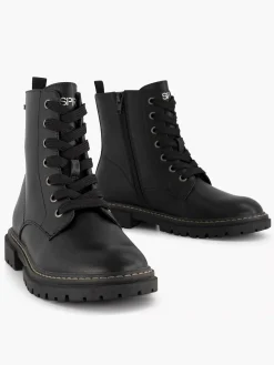Esprit Babyschoenen-Zwarte Veterboot
