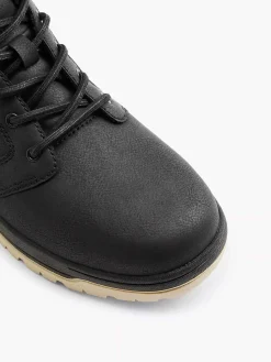 Landrover Sneakers-Zwarte Veterboot