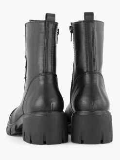 Oxmox Jongensschoenen-Zwarte Veterboot