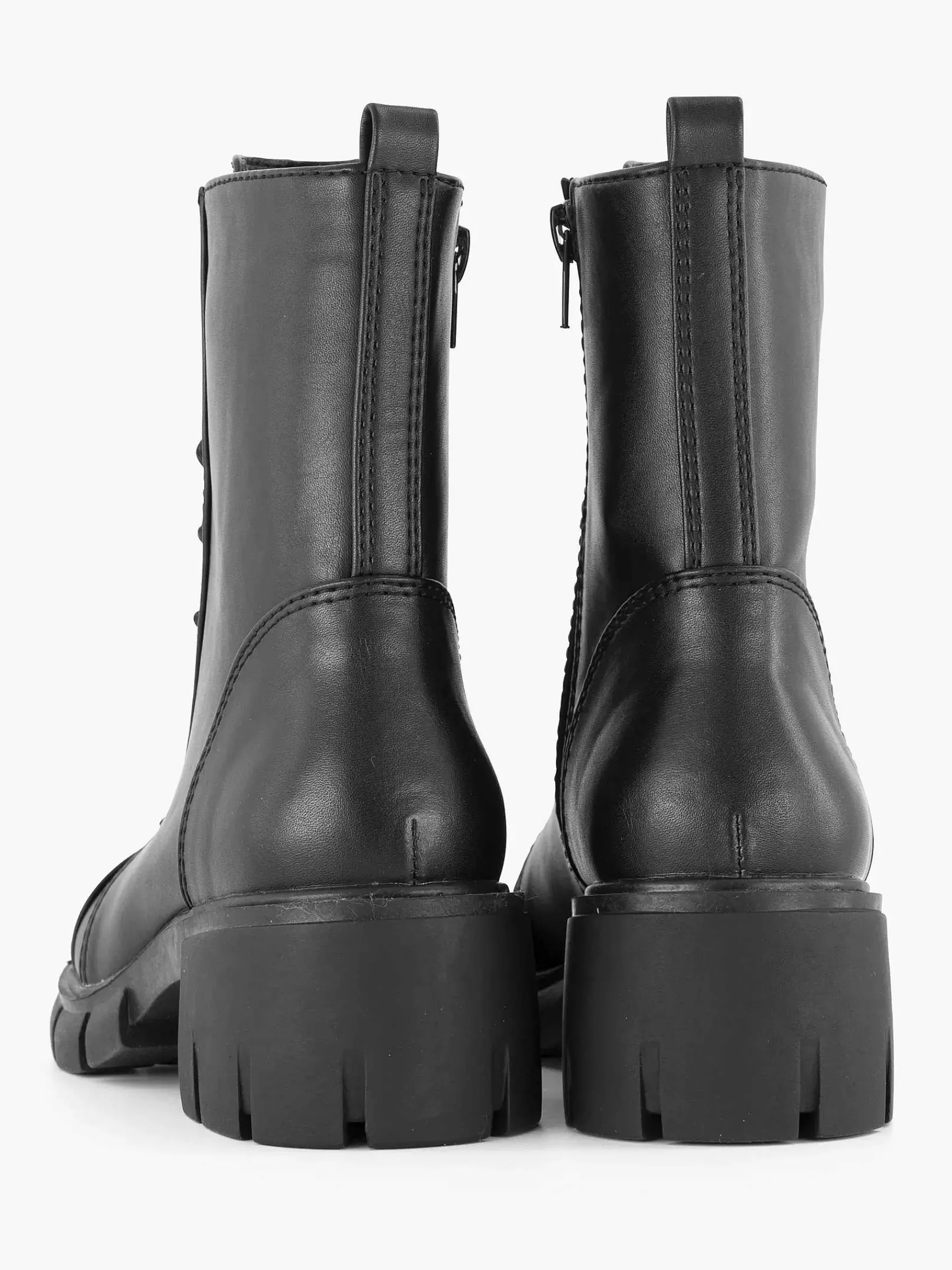 Oxmox Jongensschoenen-Zwarte Veterboot