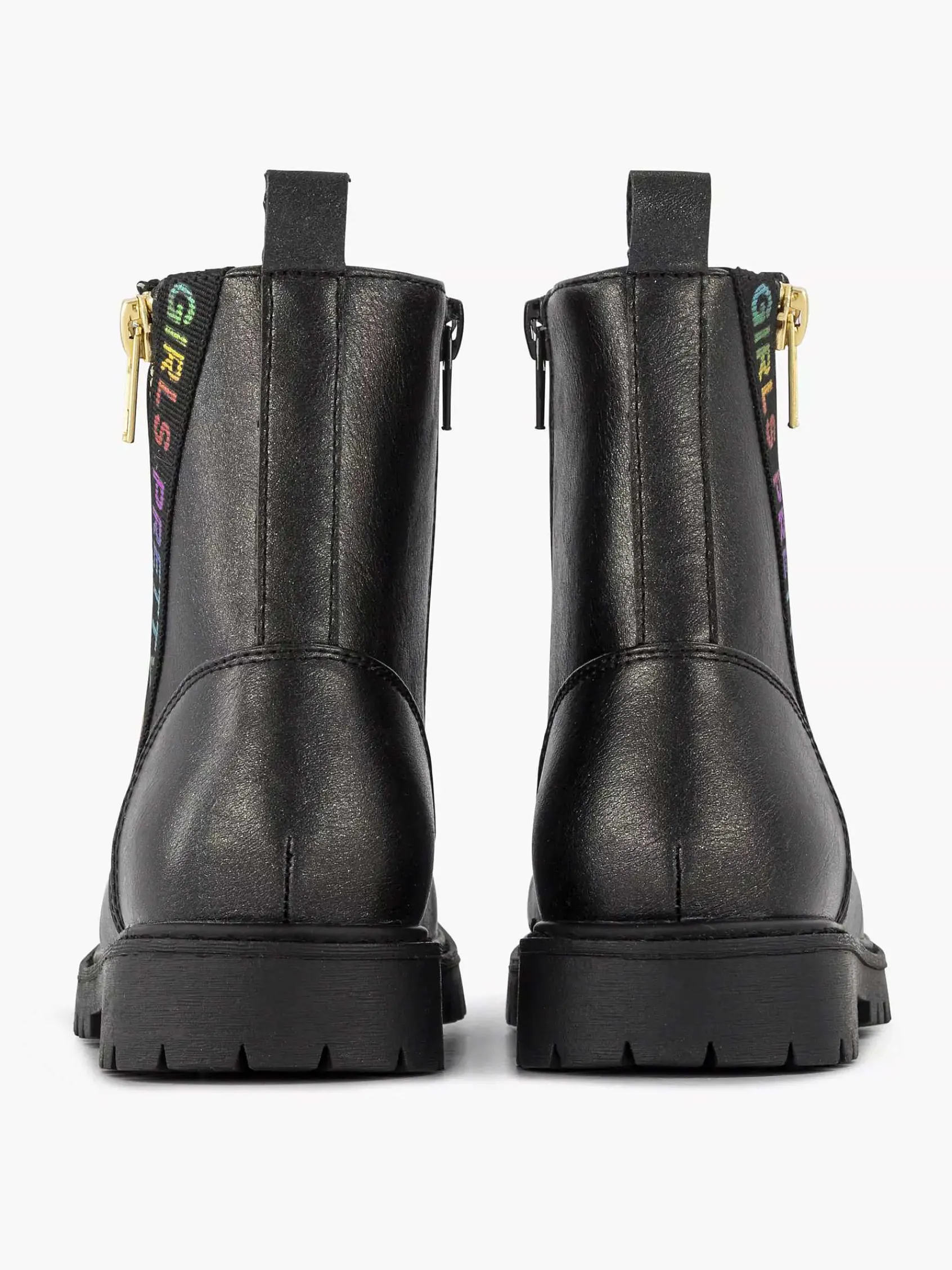 Graceland Jongensschoenen-Zwarte Veterboot