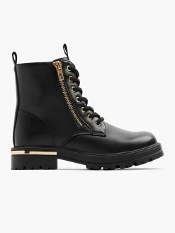 Graceland Jongensschoenen-Zwarte Veterboot