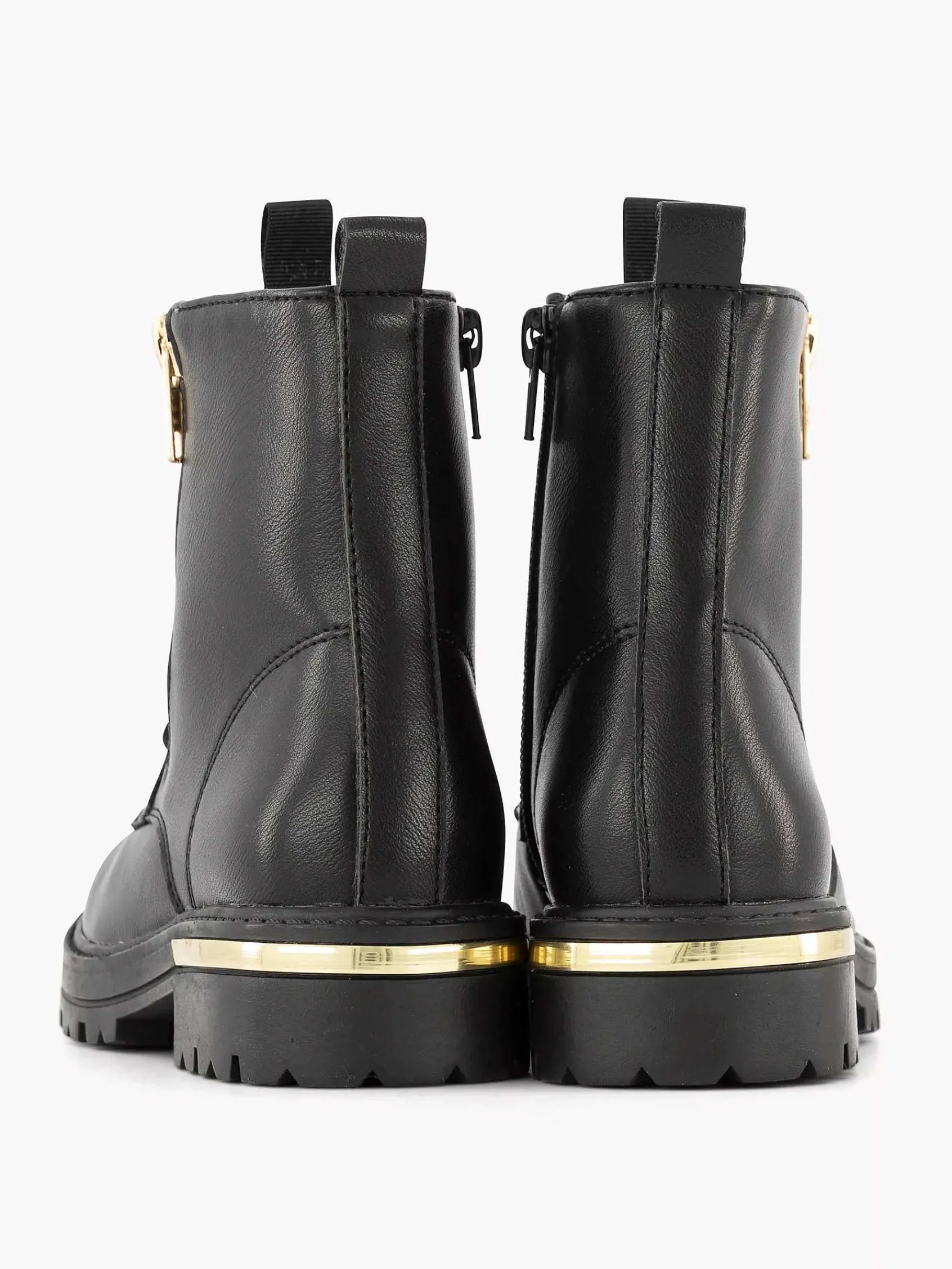 Graceland Jongensschoenen-Zwarte Veterboot