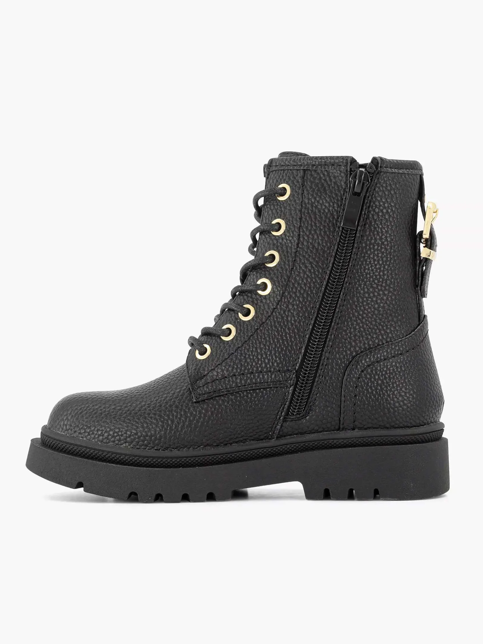 Oxmox Jongensschoenen-Zwarte Veterboot