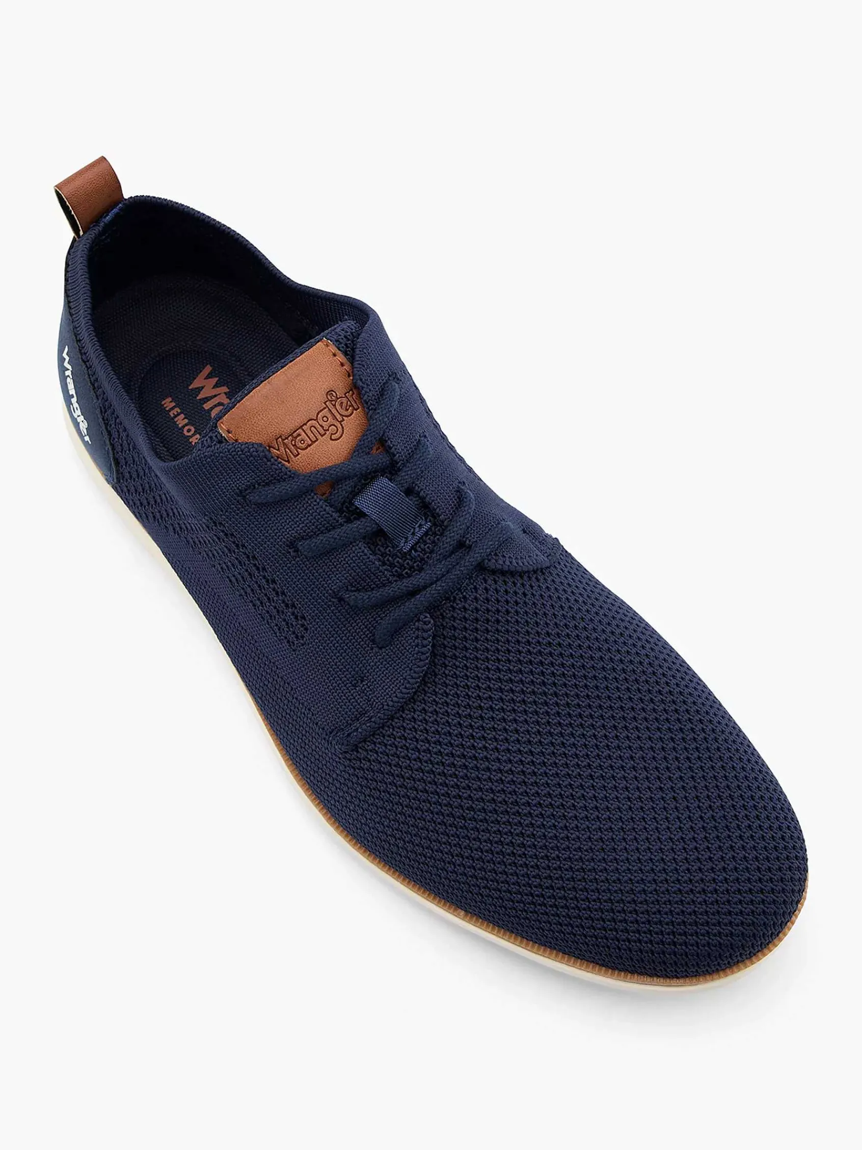Wrangler Geklede Schoenen-Zwarte Veterschoen