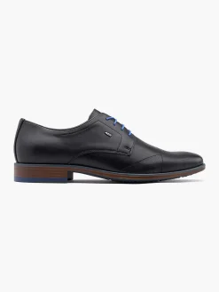 AM SHOE Geklede Schoenen-Zwarte Veterschoen