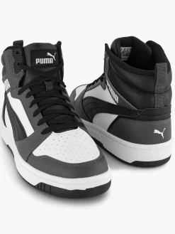 Puma Sneakers-Zwart/ Witte Rebound V6