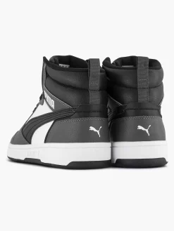 Puma Sneakers-Zwart/ Witte Rebound V6