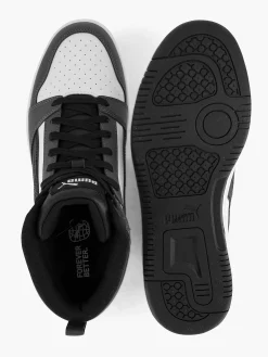Puma Sneakers-Zwart/ Witte Rebound V6