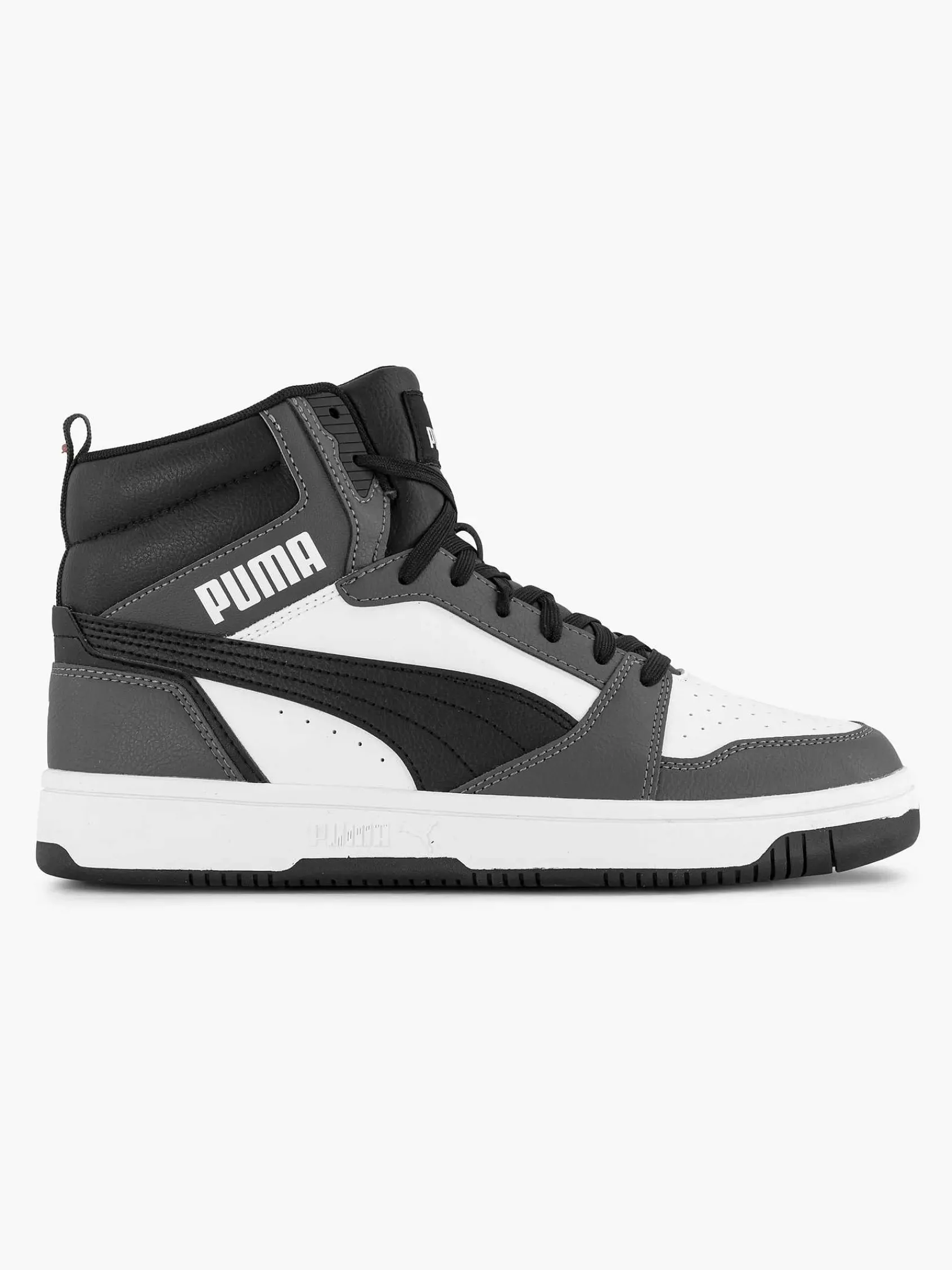 Puma Sneakers-Zwart/ Witte Rebound V6